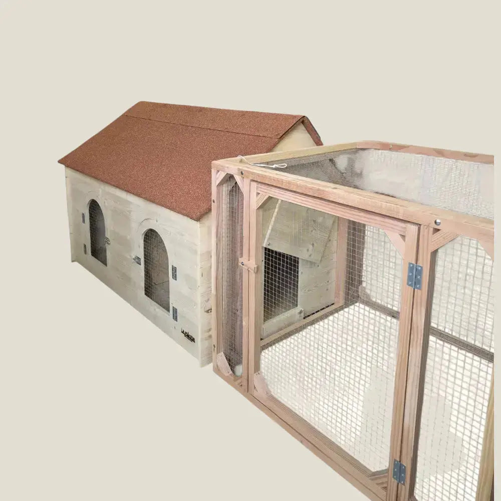Cabane pour oies et canards - Pour 6 animaux La Madera