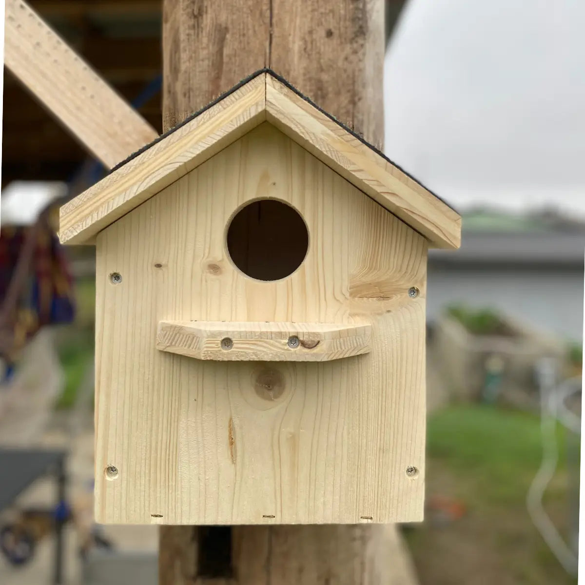 Nichoir à mésange en bois massif