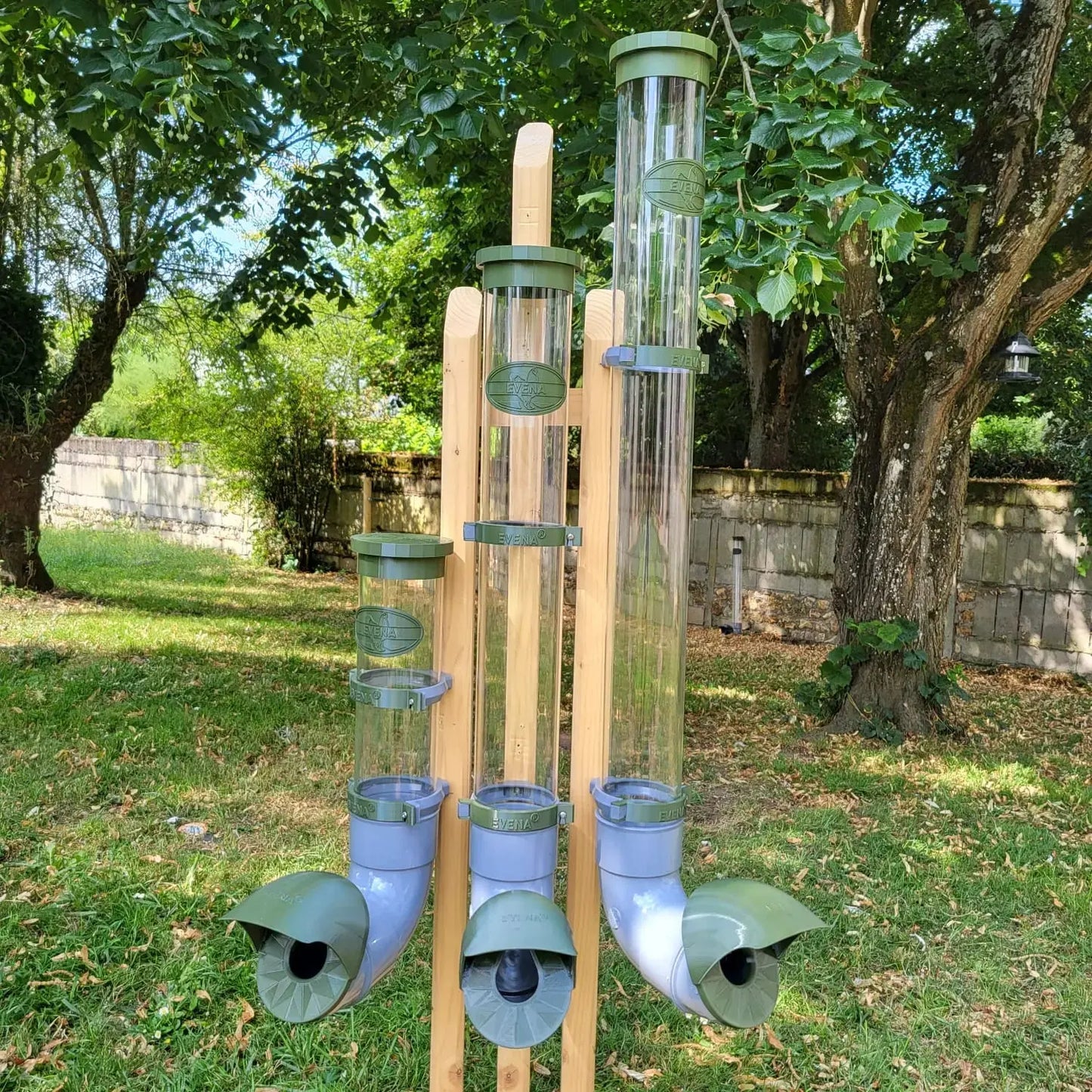 Mangeoire à graine pour poules et canards, fabrication française