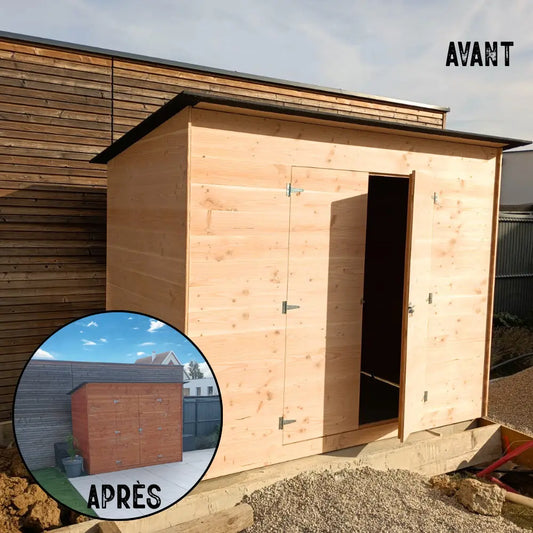 abri de jardin sur mesure en Alsace