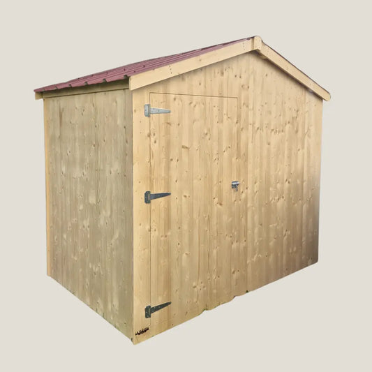 Abri de jardin 4 m² en bois massif La Madera