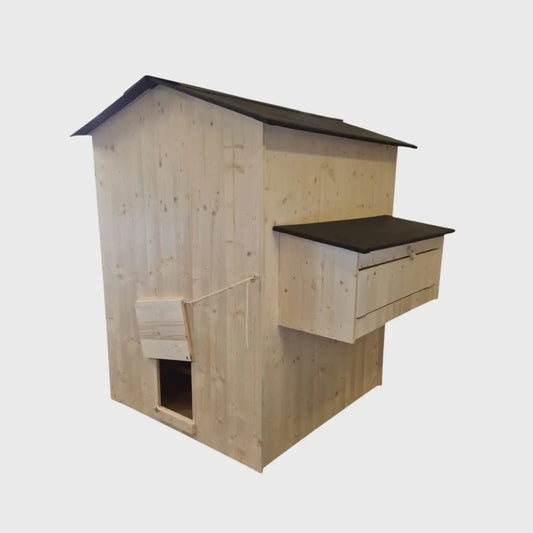poulailler en bois pour 20 poules dindons, dindes, oies, grandes poules