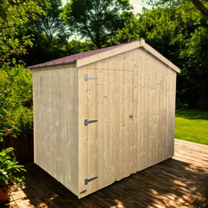 Abri de jardin 4 m² en bois massif La Madera
