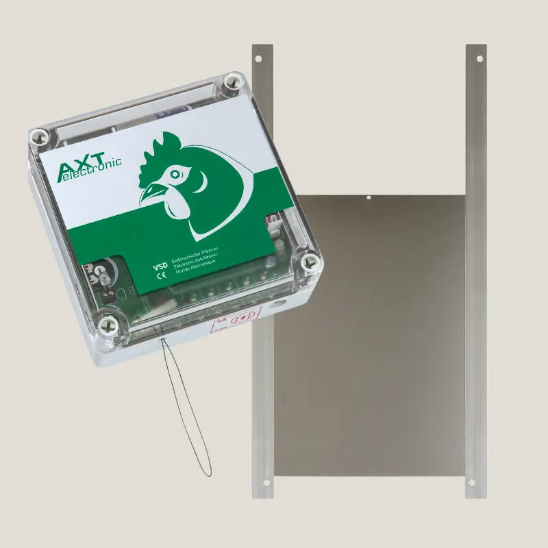 porte automatique solaire poulailler