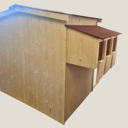 Pigeonnier en bois avec volière – 6 pigeons