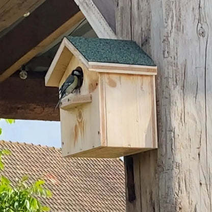 Nichoir à mésange en bois massif La Madera