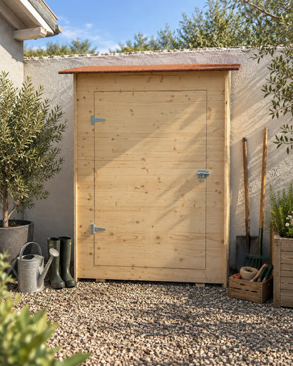 Armoire de jardin en bois massif 19 mm
