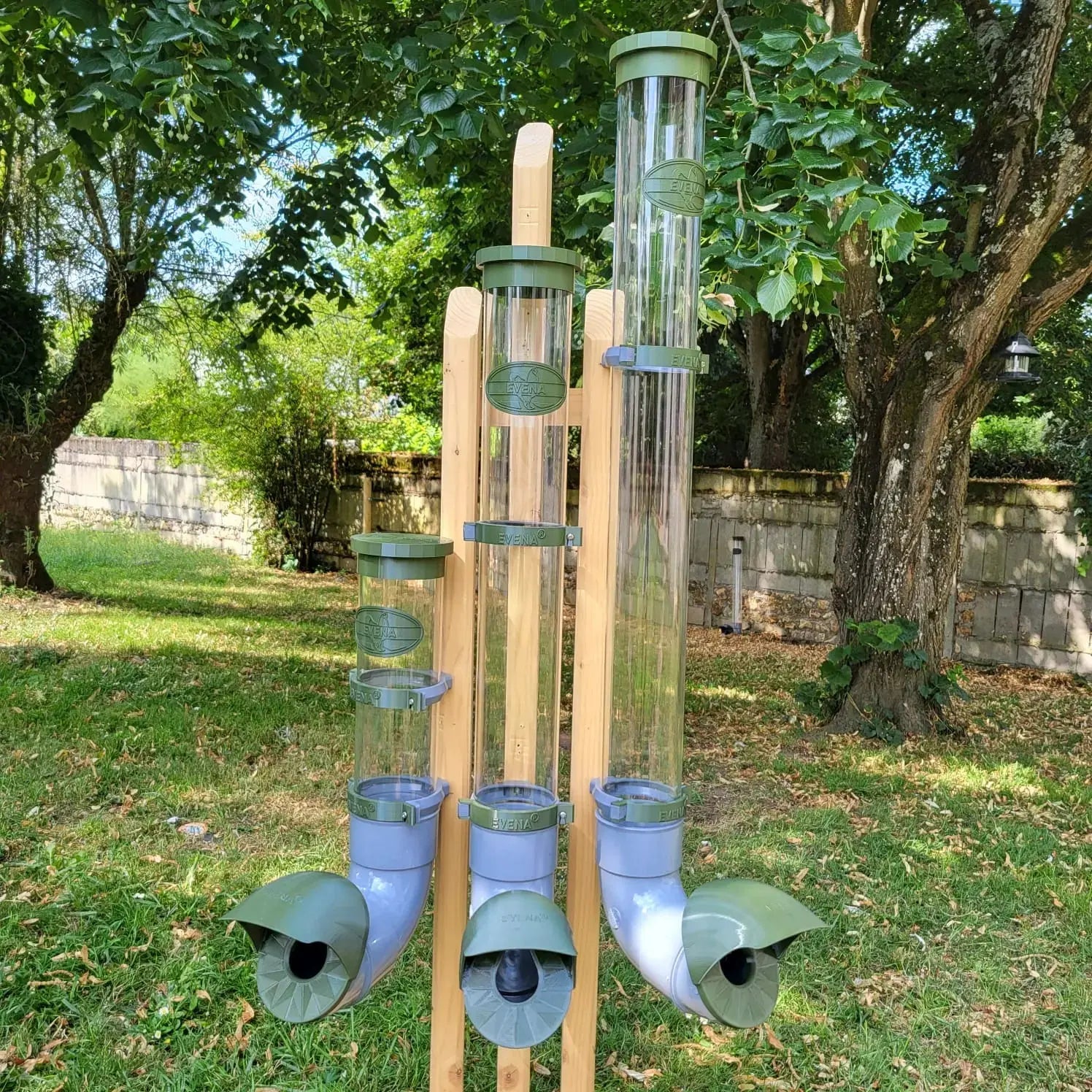 Mangeoire à graine pour poules et canards, fabrication française