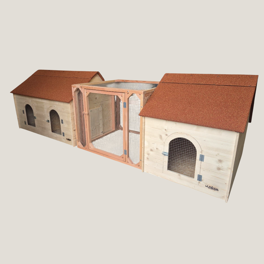 Grande cabane pour les oies et les canards, en bois massif, confortable , nichoir à oie